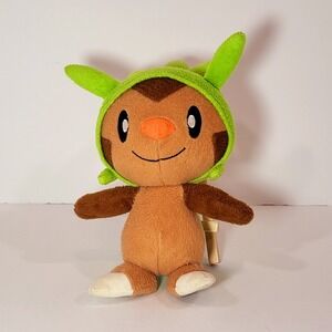 Pokémon Chespin Plush 9" Nintendo Stuffed Toy EUC No Tags